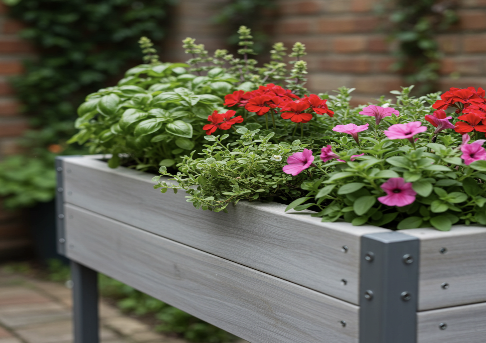 fifth and Paris, une frandise, elevated garden box, how to garden, beginner gardening, spring garden
